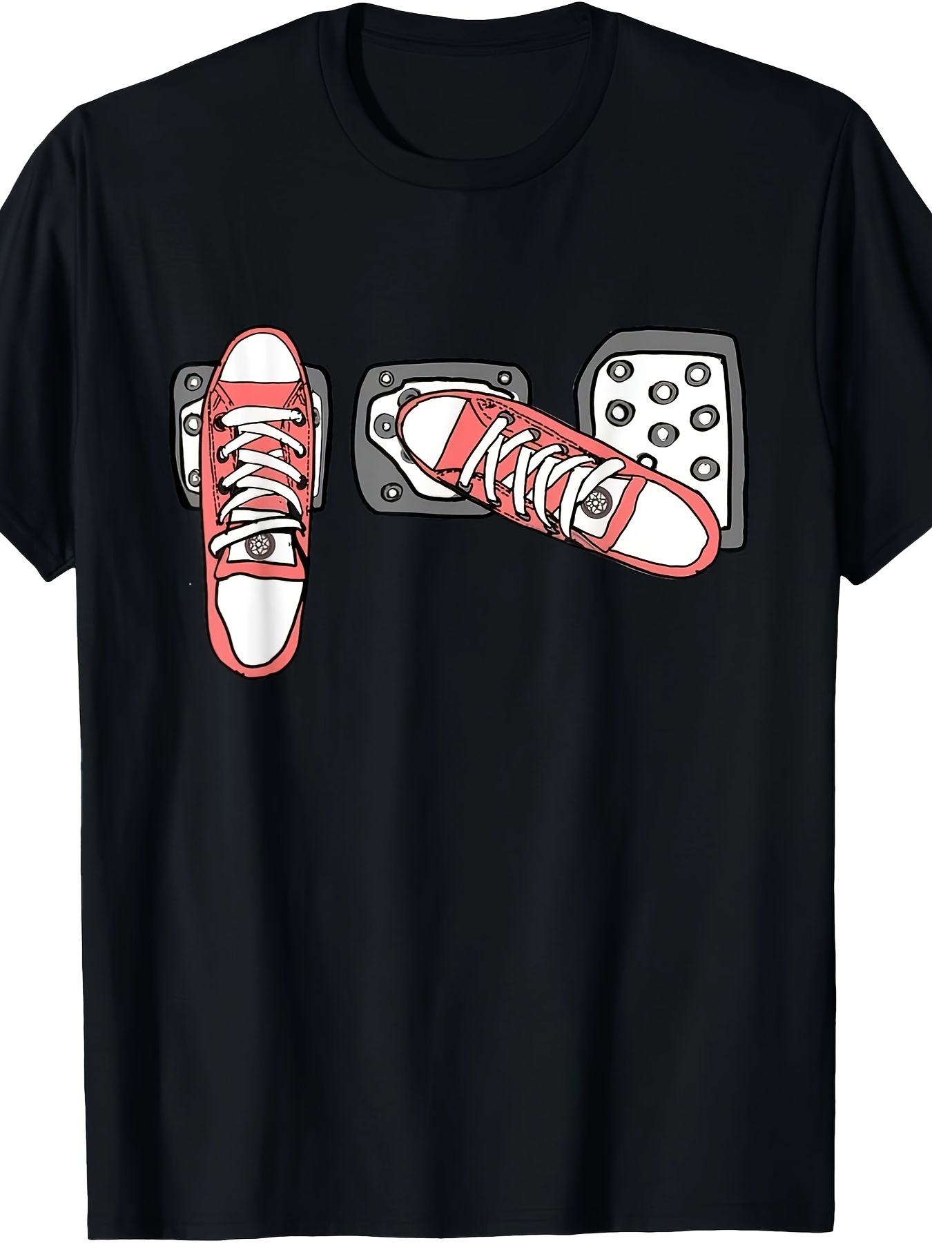Casual Sneakers Men - Мужская футболка для любителей автомобилей с