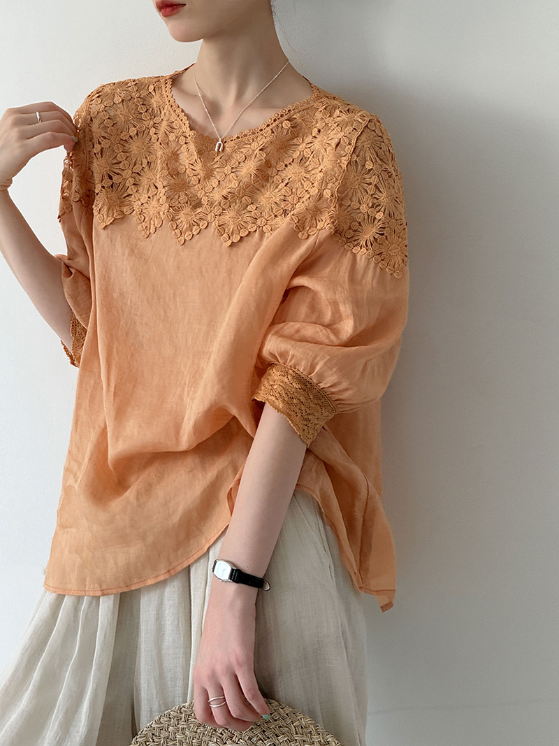 Linen Shirt Summer - Женские летние блузки из 100% льна