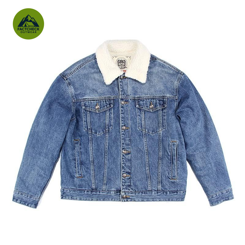 Denim Jacket Vintage - Куртка джинсовая FACTCHECK класса люкс, размеры