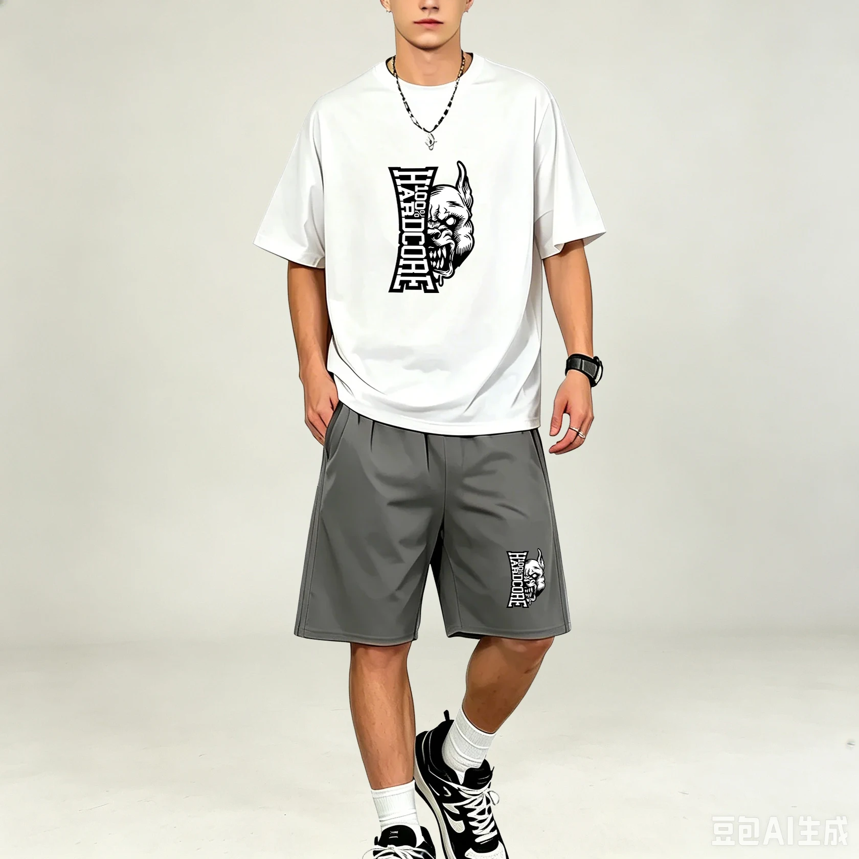 Men'S Fashion 2025 - Летние мужские комплекты футболок, быстросохнущие дышащие
