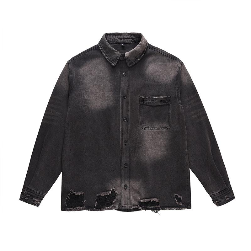 Denim Jacket Vintage - Мужская джинсовая куртка в стиле High