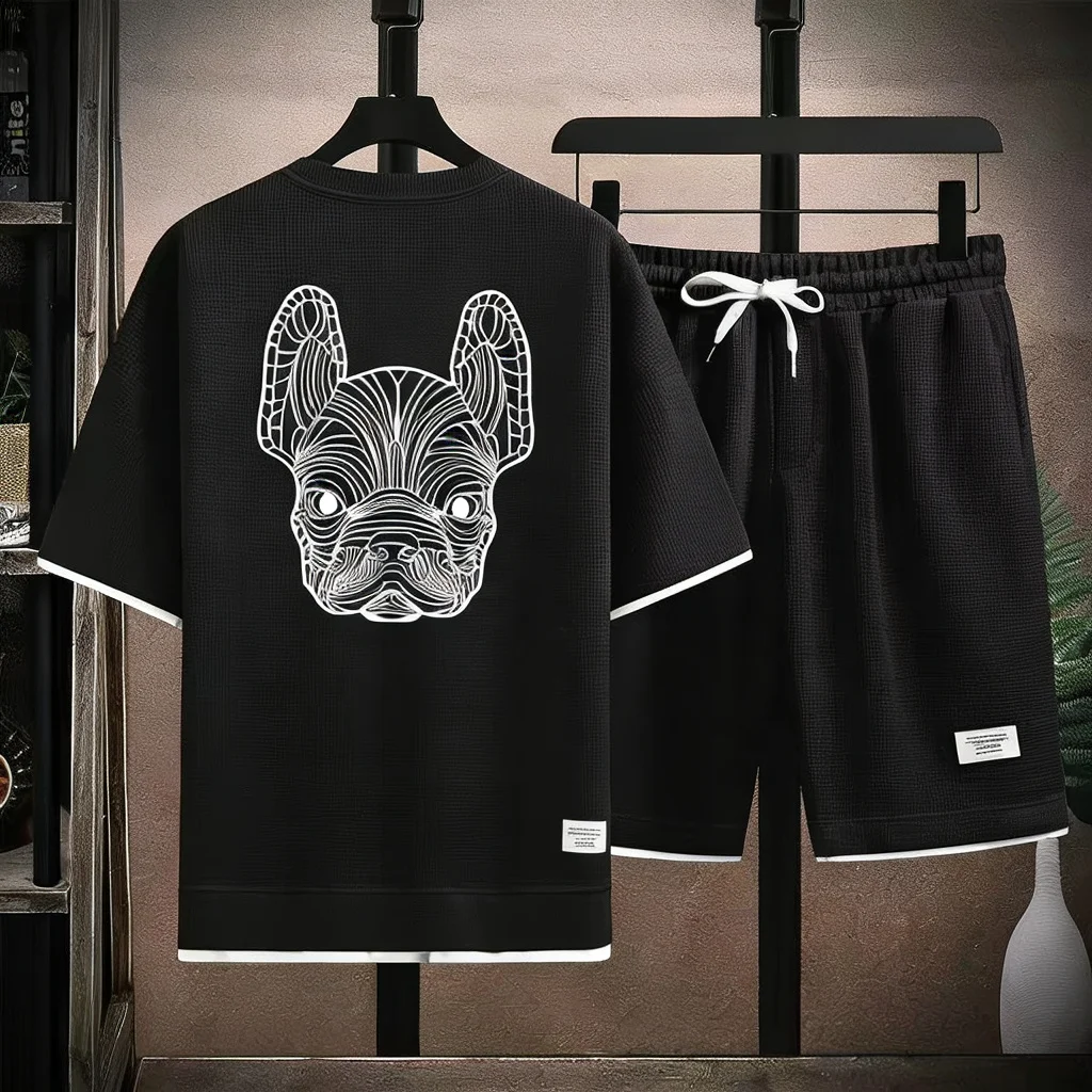 Men'S Fashion 2025 - Летний мужской комплект из быстросохнущей повседневной