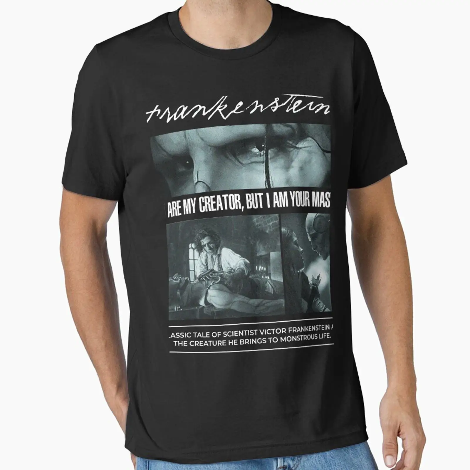 Men'S Fashion Essentials 2025 - Футболка Frankenstein 2025 But I Am
