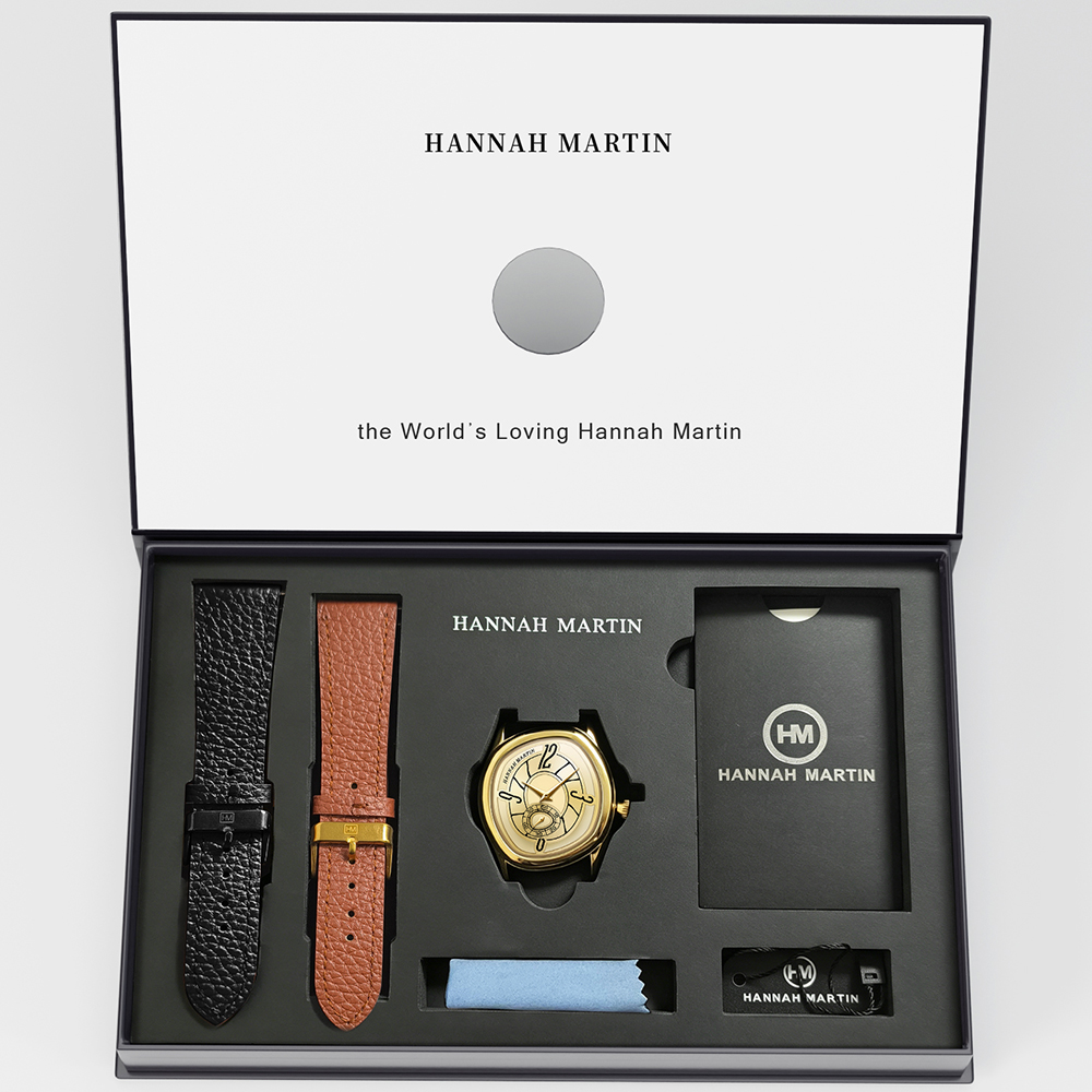 Mens Fashion Watch - Мужские часы HANNAH MARTIN класса люкс: