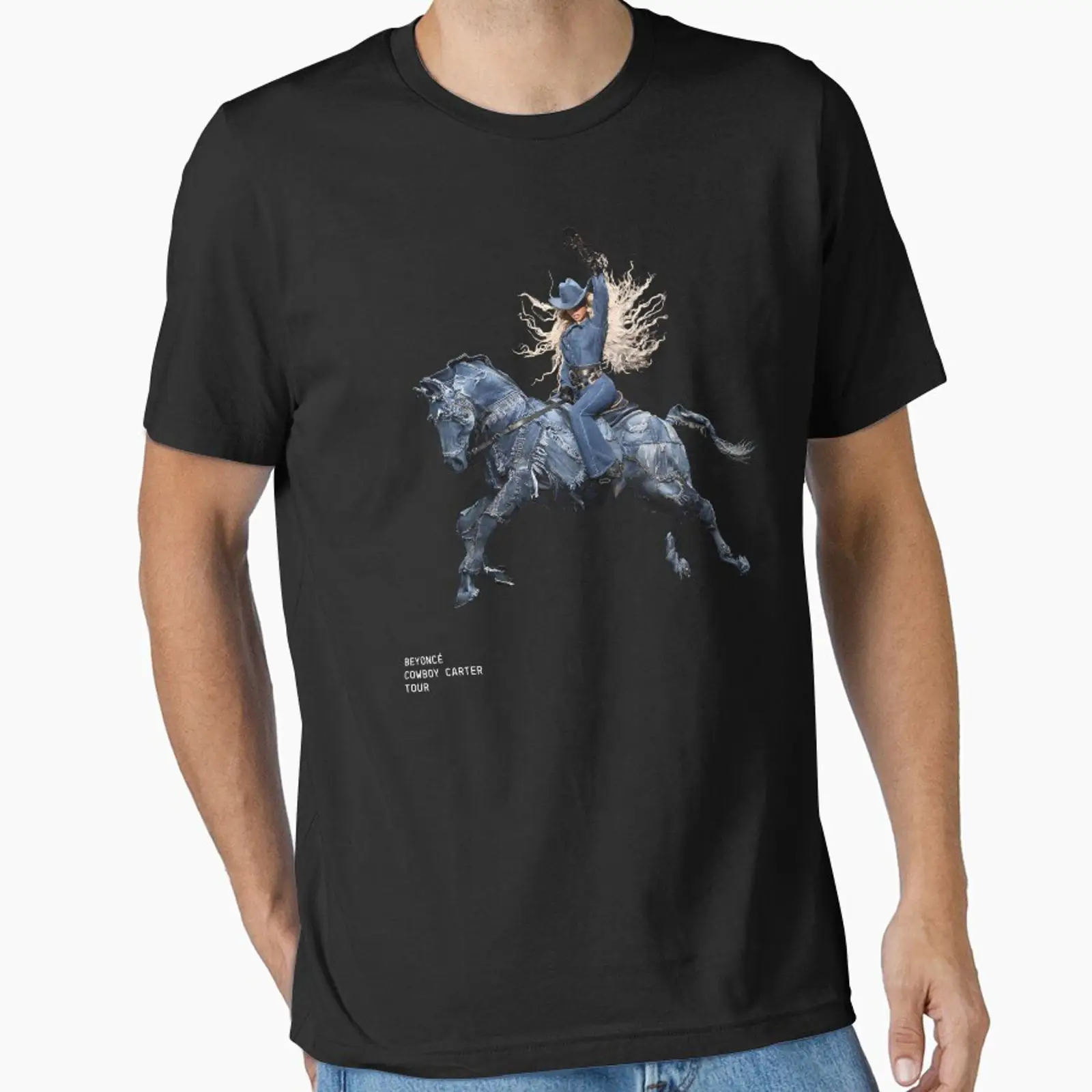 Men'S Fashion Essentials 2025 - Футболка Beyonce Cowboy Carter Tour 2025: