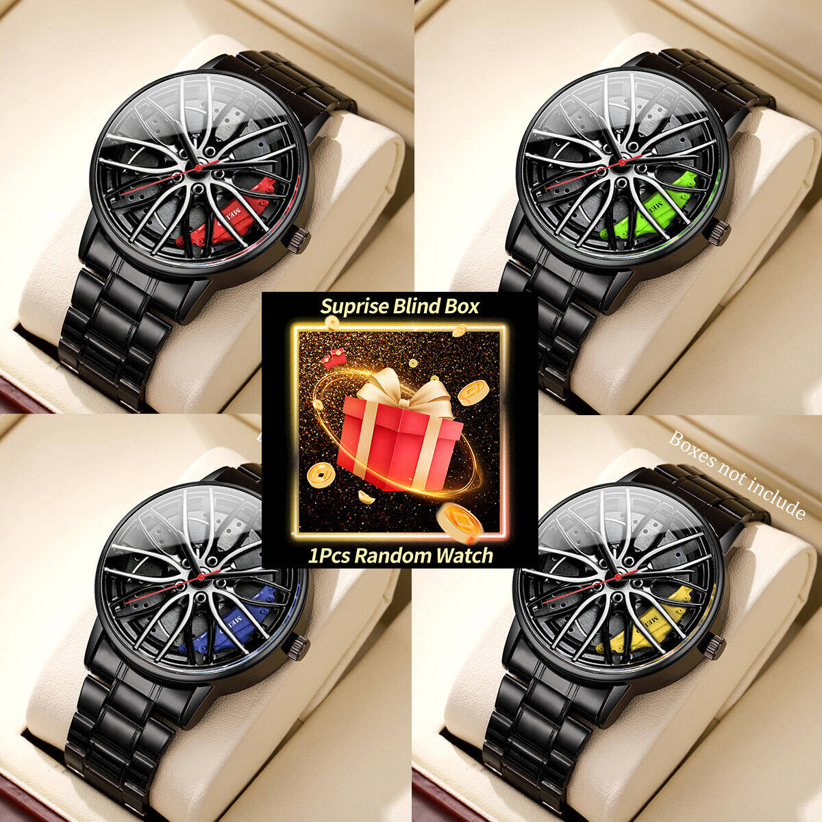 Mens Fashion Watch - 1 шт. Surprise Mystery Watch слепая