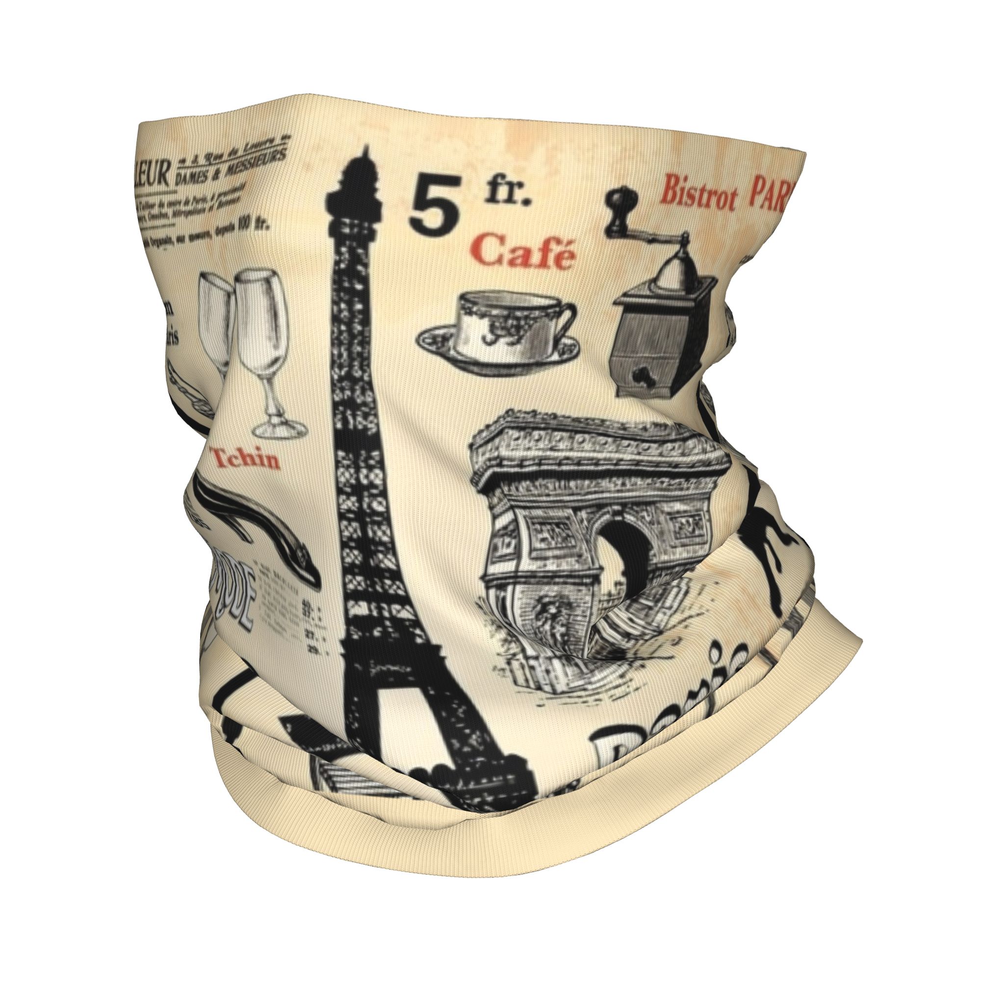 Paris Men'S Fashion - Винтажная бандана с Эйфелевой башней (Париж)