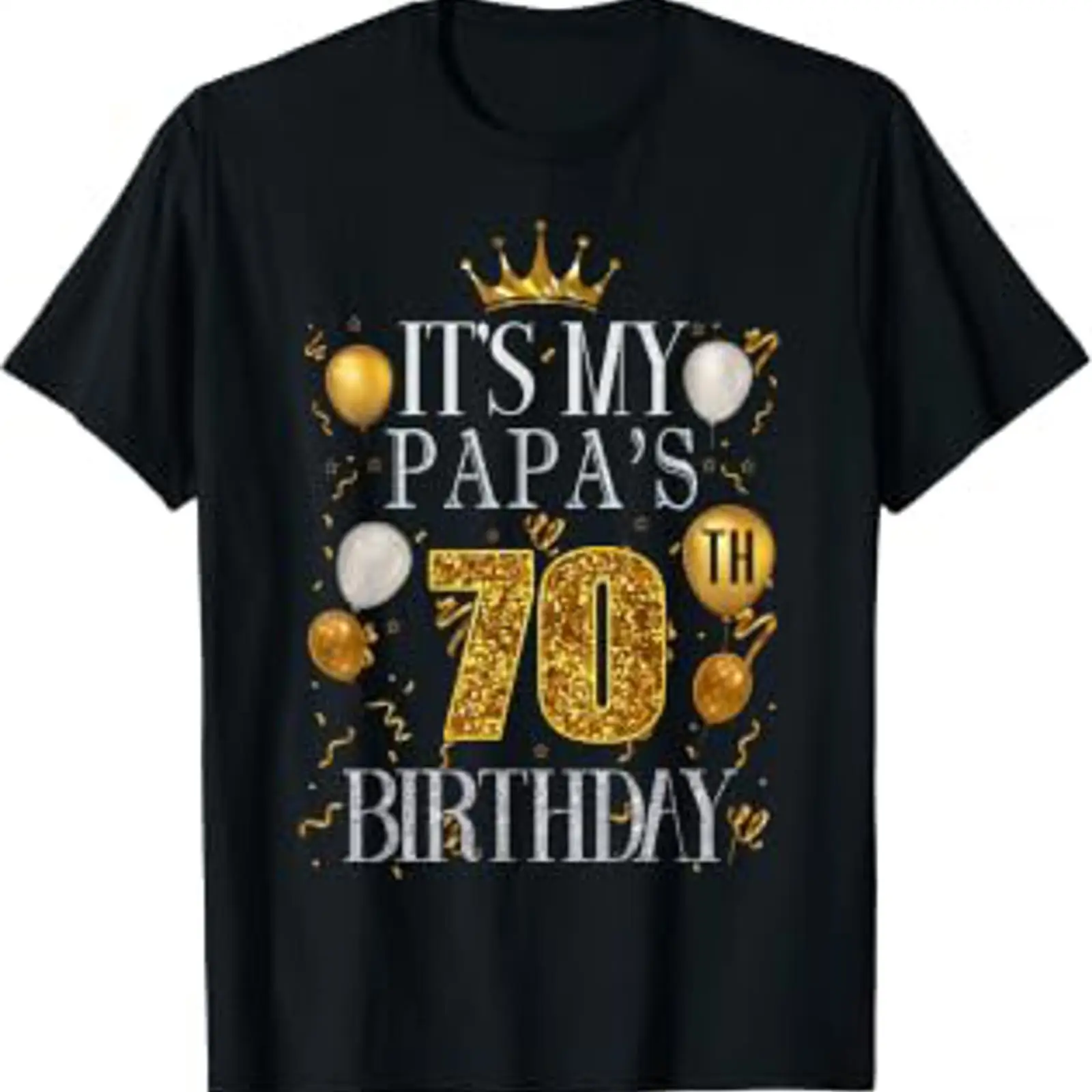 Men'S Fashion For 70 Year Old - Футболка «С Днем Рождения, папа!» к