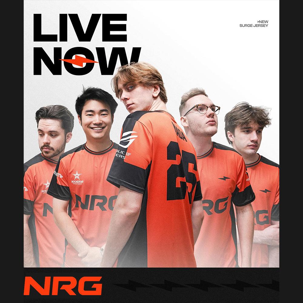 Paris Men'S Fashion - Джерси NRG Esports Surge 2000, тренировочная