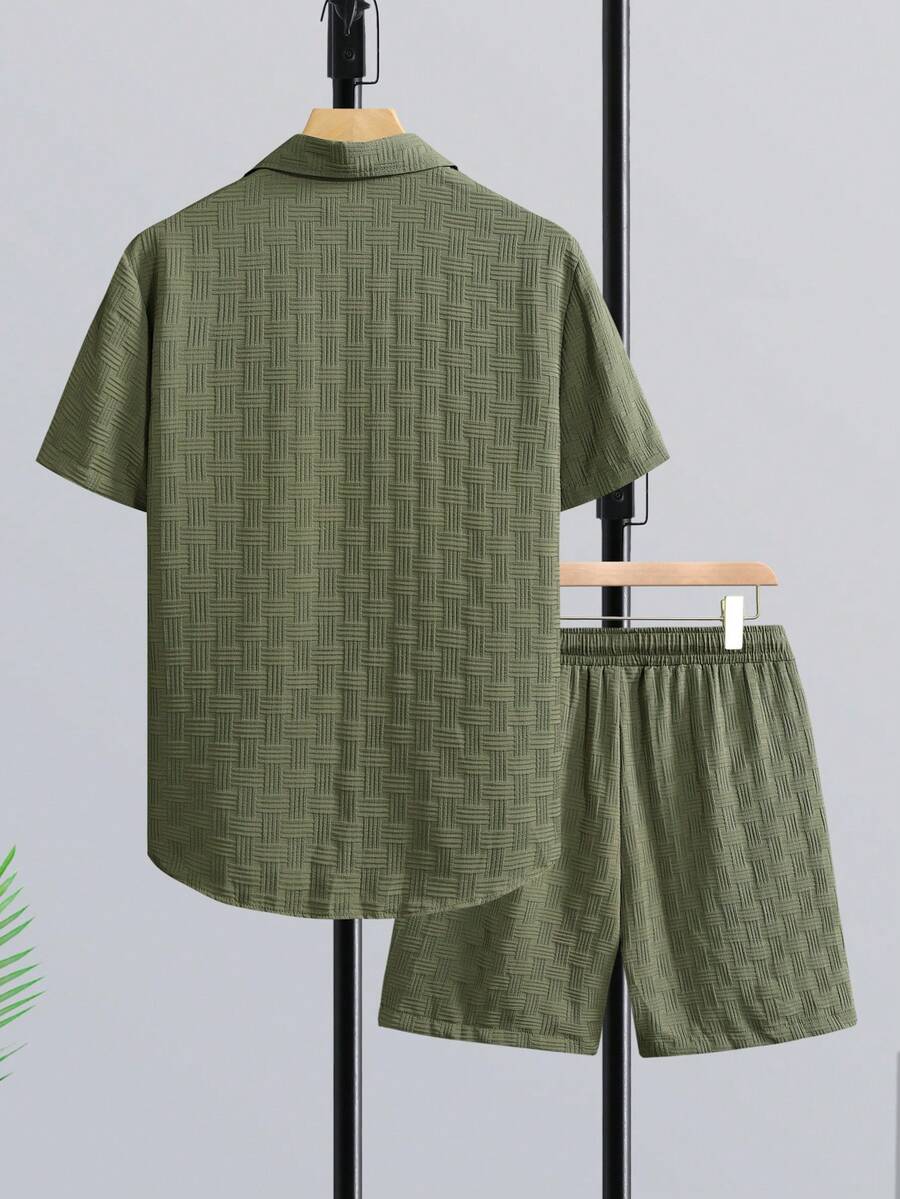 Linen Shirt Summer - Мужской комплект для отпуска Genlund: рубашка