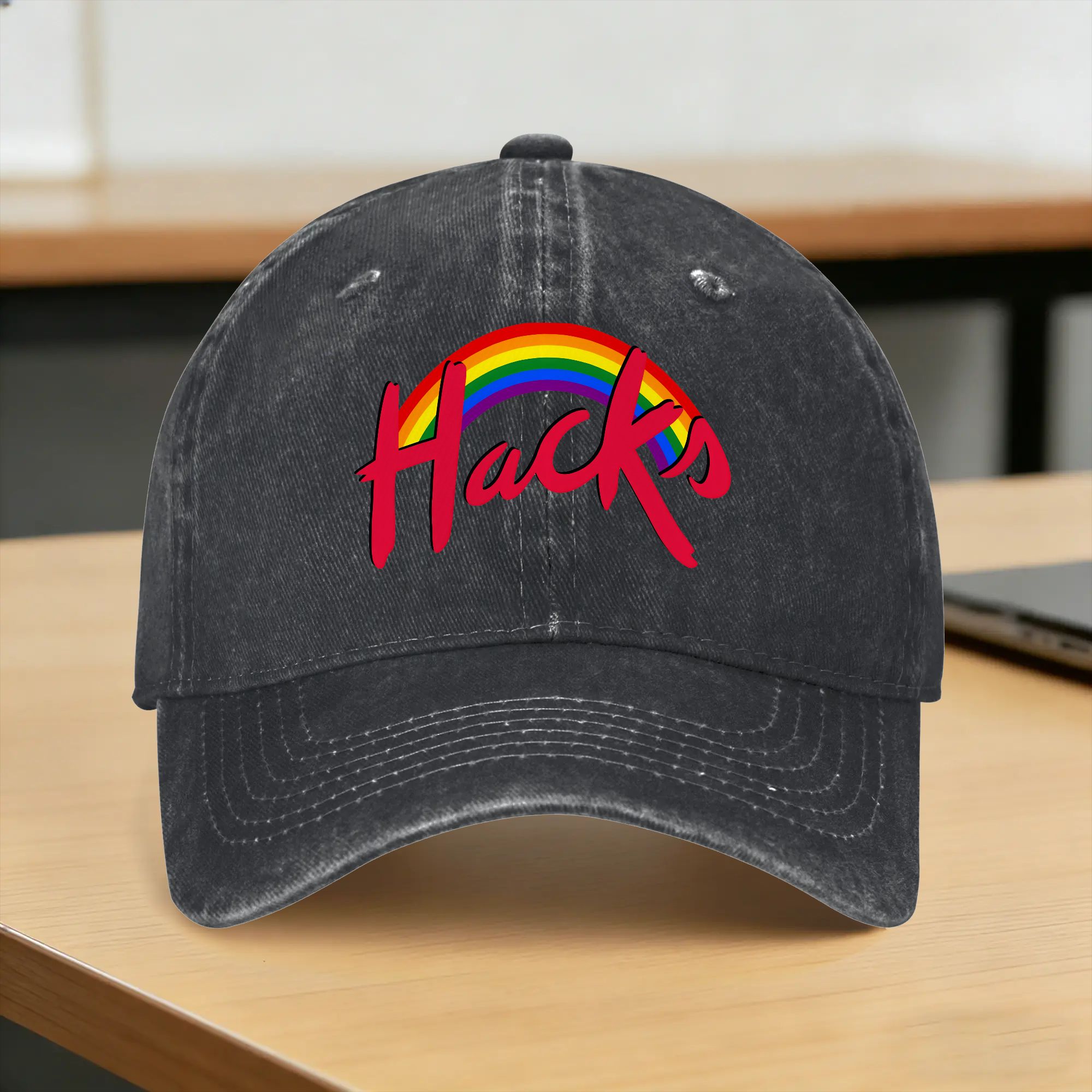 Mens Fashion Hacks - Летняя бейсболка Hacks Pride Rainbow с