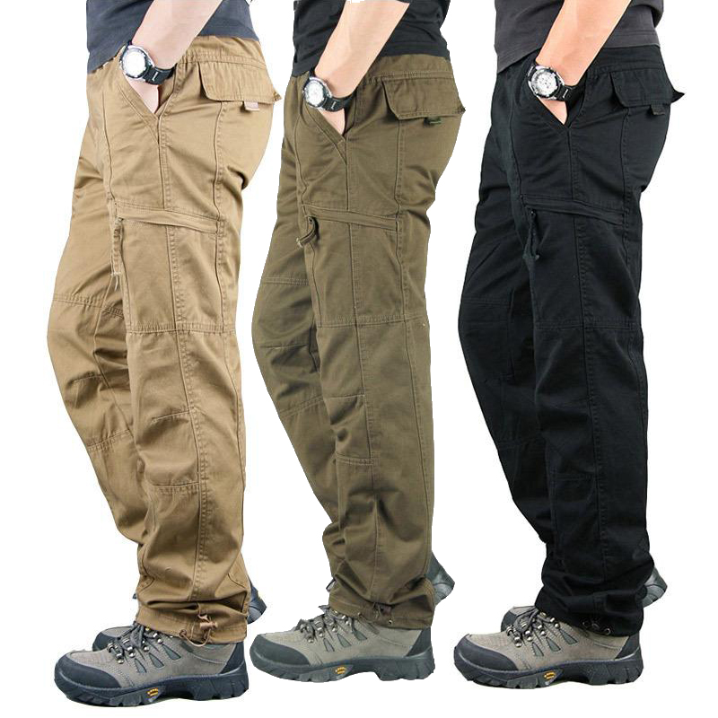 Cargo Jogger Pants - Мужские рабочие брюки-карго из рипстопа, тактические