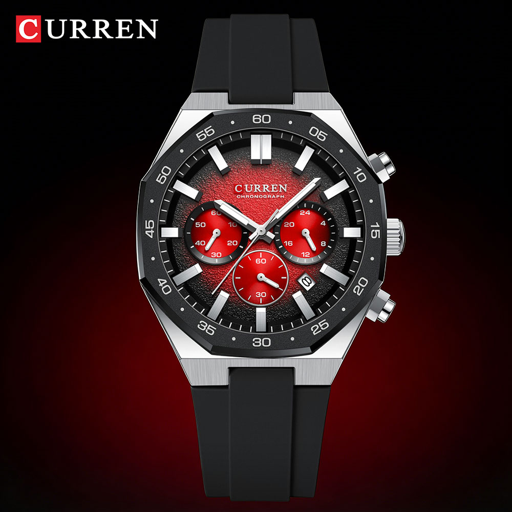 Mens Fashion Watch - Мужские спортивные часы CURREN Fashion Casual