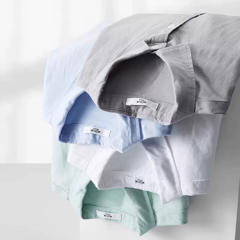 Linen Shirt Summer - Летняя мужская льняная рубашка с длинным