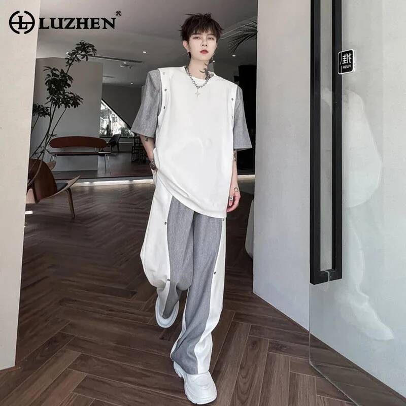 Men'S Fashion Color - Комплект LUZHEN из двух предметов: Новинка