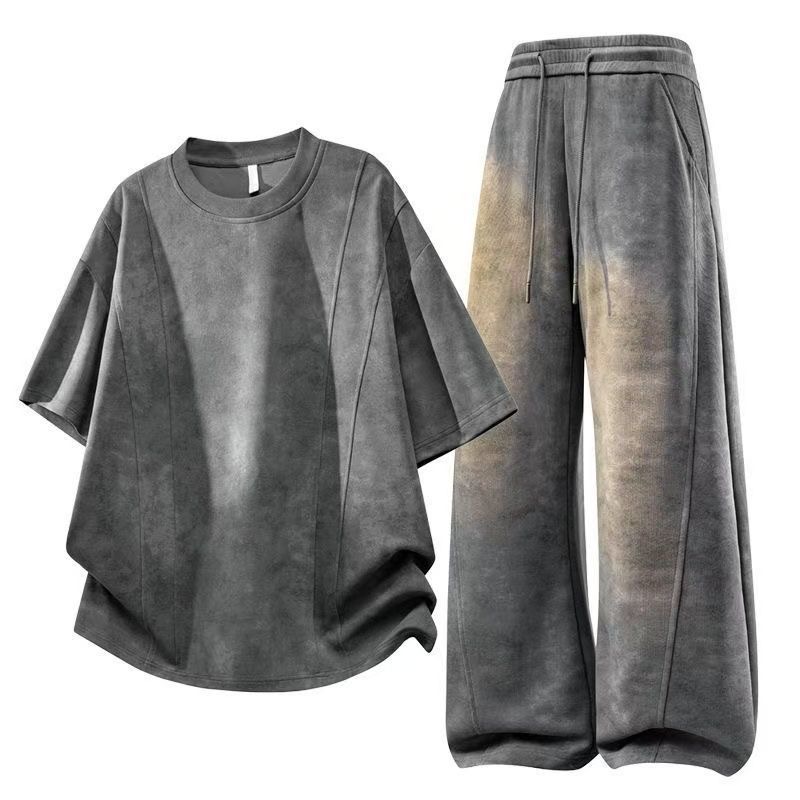 Men'S Fashion Color - Летний модный комплект: футболка с коротким