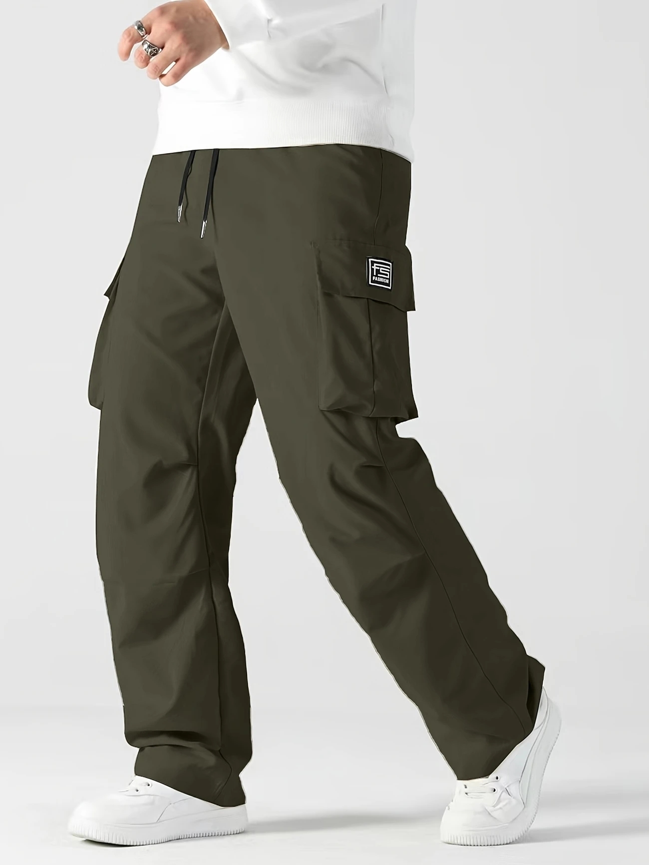 Cargo Jogger Pants - Мужские повседневные брюки-джоггеры осенние, свободного кроя,