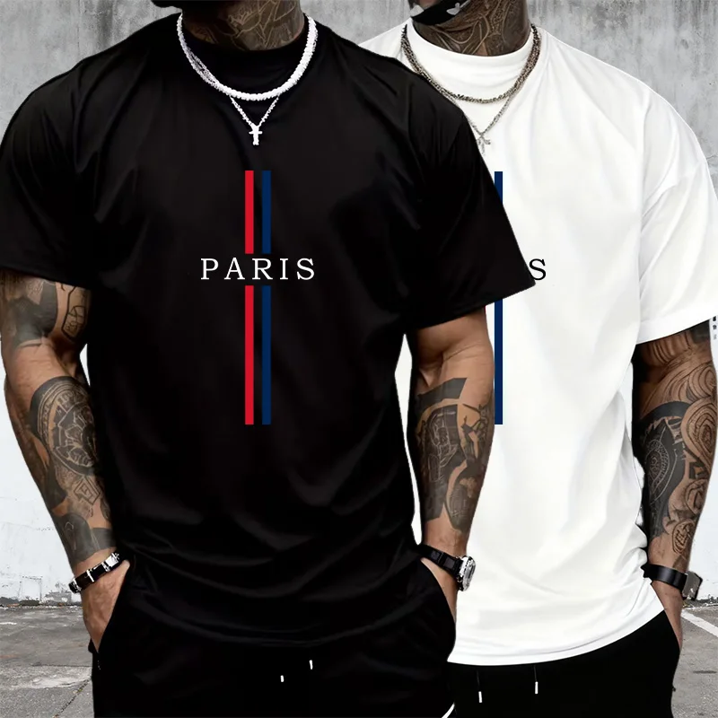 Men'S Fashion Essentials 2025 - Мужская модная футболка 2025 года, мягкая