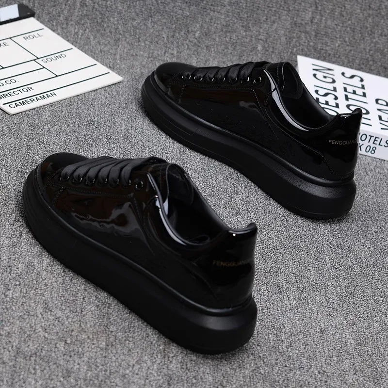 Кроссовки унисекс 2025: лакиро – обзор и цена Casual Sneakers Men