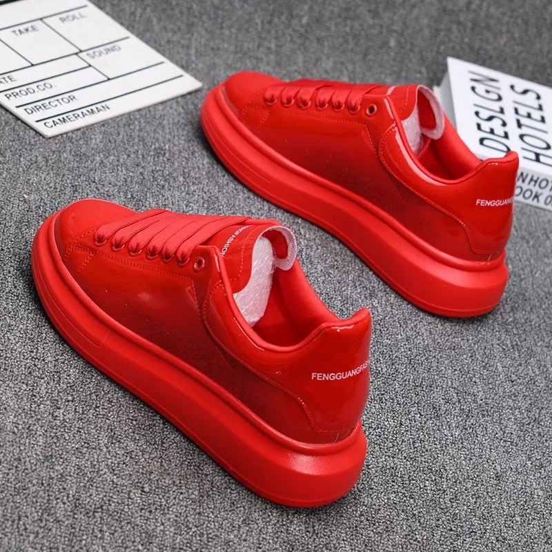 Кроссовки унисекс 2025: лакиро – обзор и цена Casual Sneakers Men
