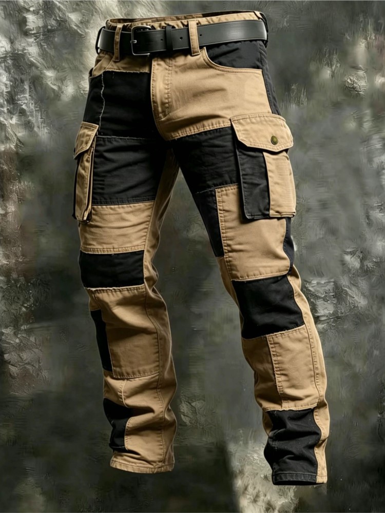 Мужские хлопковые брюки карго  – обзор и цена Men'S Fashion Khaki Pants