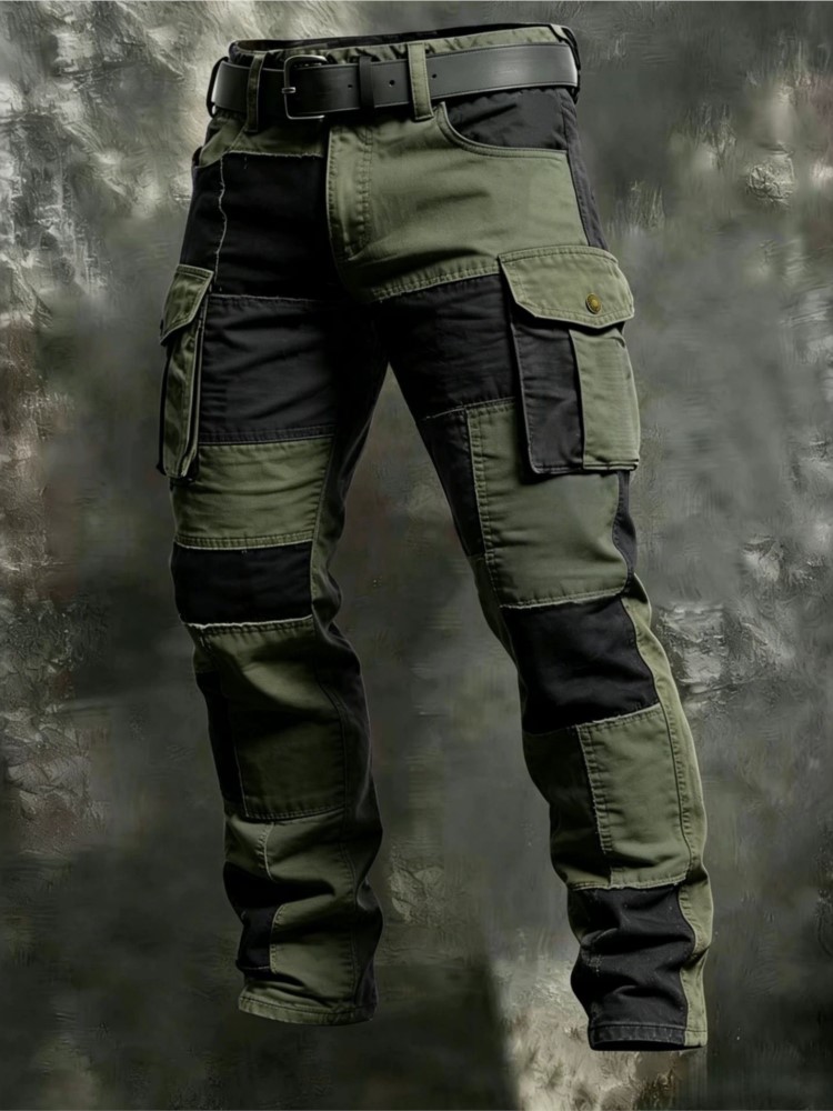 Мужские хлопковые брюки карго  – обзор и цена Men'S Fashion Khaki Pants