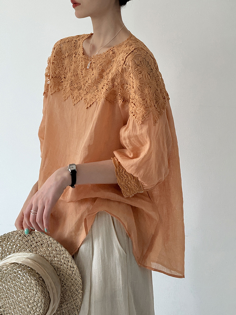 Женские летние блузки из 100%  – обзор и цена Linen Shirt Summer
