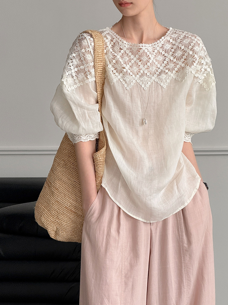 Женские летние блузки из 100%  – обзор и цена Linen Shirt Summer
