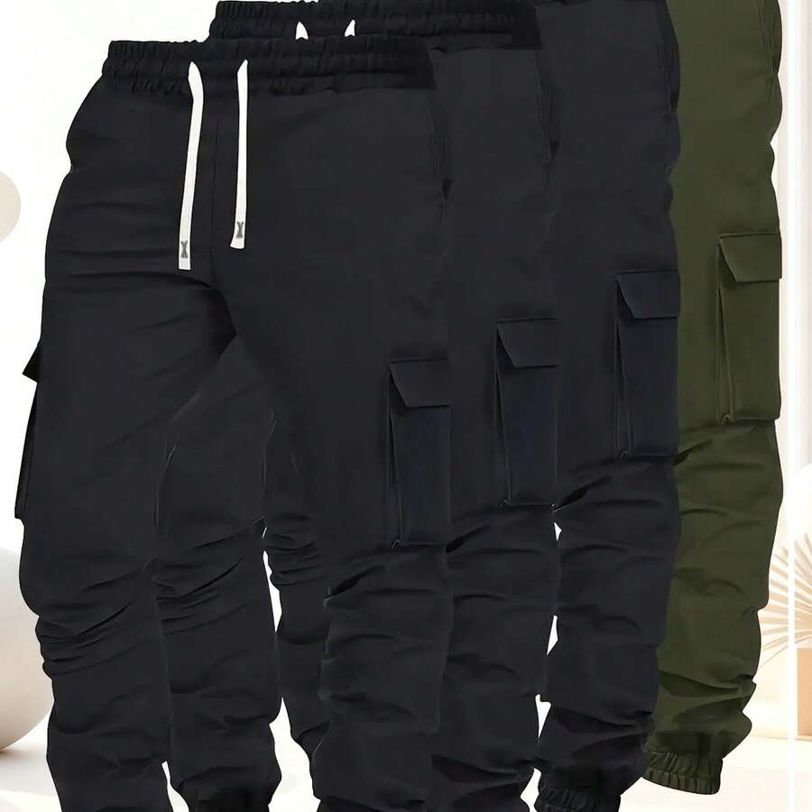 Новые мужские джоггеры-карго б – обзор и цена Cargo Jogger Pants