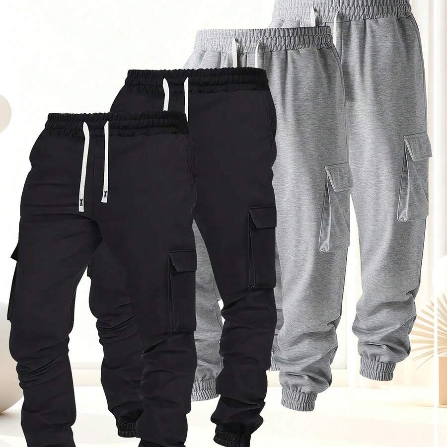 Новые мужские джоггеры-карго б – обзор и цена Cargo Jogger Pants