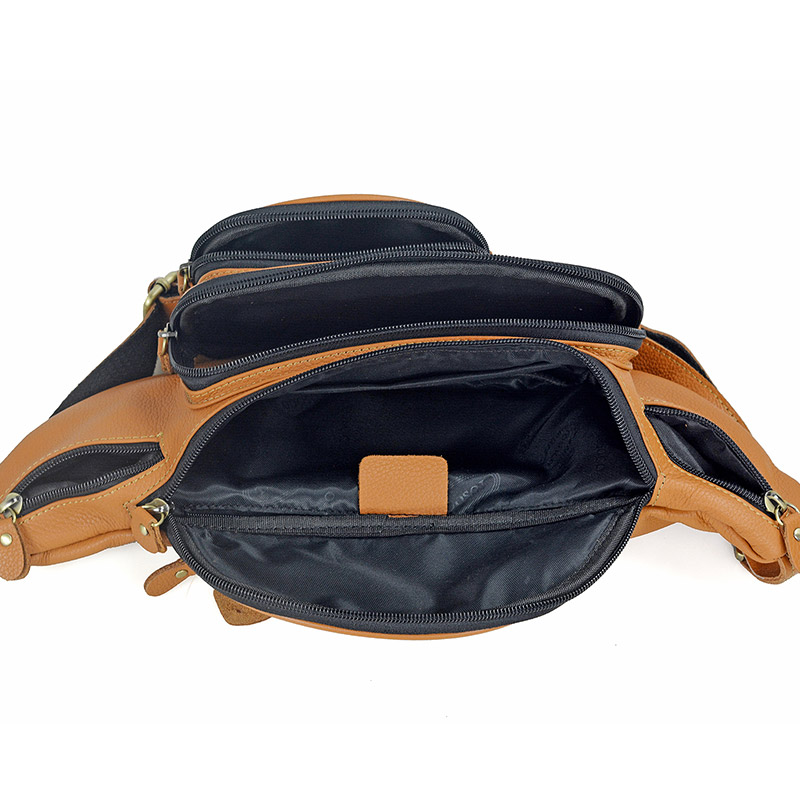 Мужские поясные сумки из натур – обзор и цена Men'S Fashion Bag