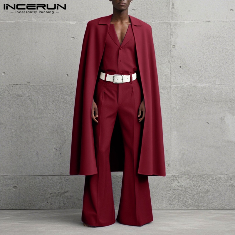 Мужской комплект INCERUN: одно – обзор и цена Men'S Fashion Color