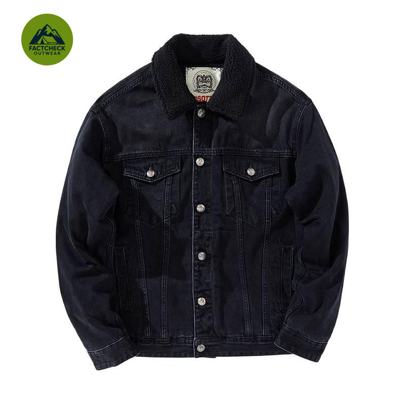 Куртка джинсовая FACTCHECK кла – обзор и цена Denim Jacket Vintage