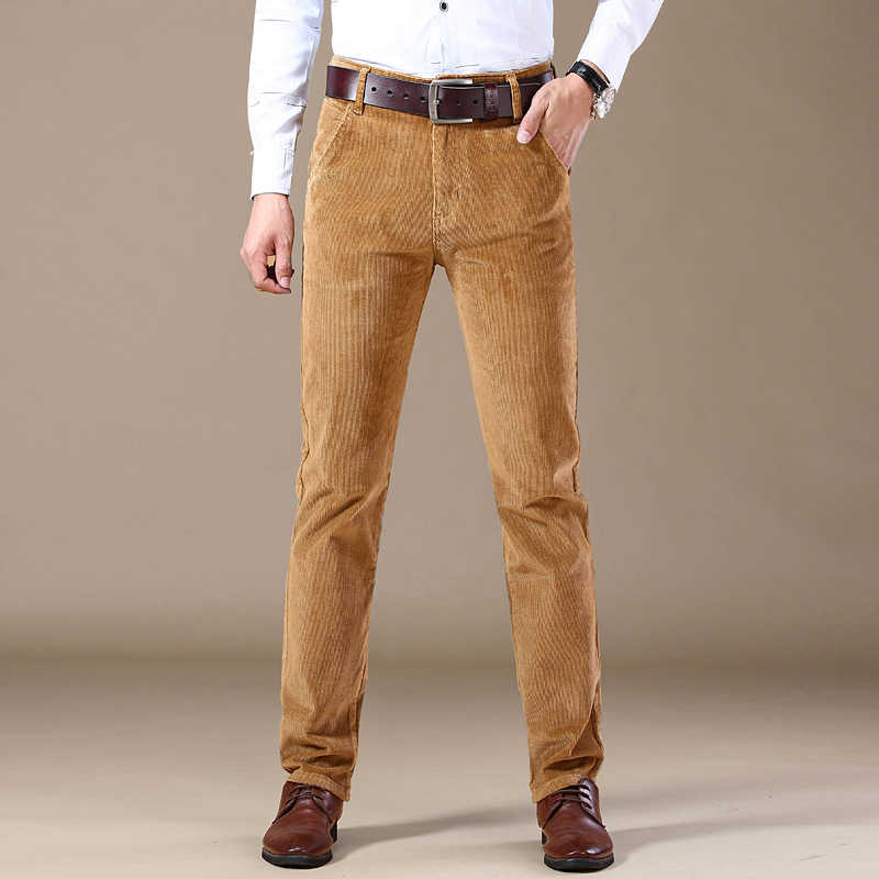Хлопковые вельветовые повседне – обзор и цена Men'S Fashion Khaki Pants