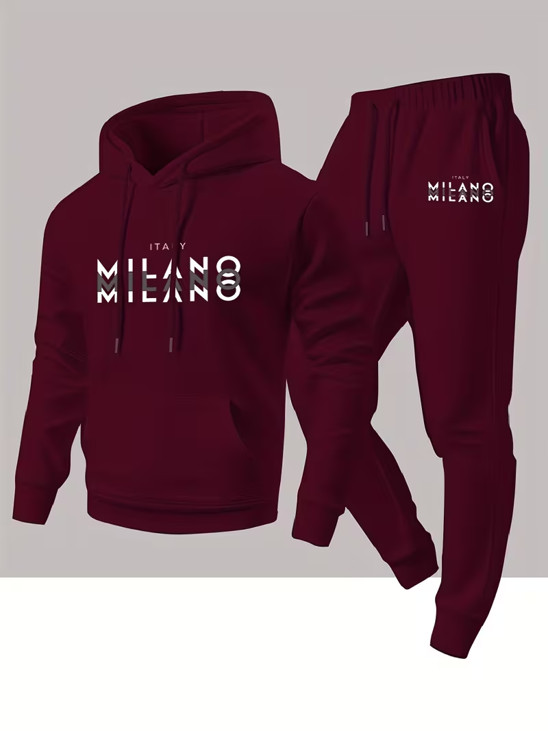 Мужской модный комплект с прин – обзор и цена Men'S Winter Fashion