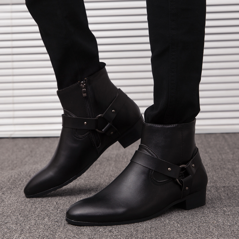 Новые мужские ботинки из искус – обзор и цена Mens Fashion Dress Shoes