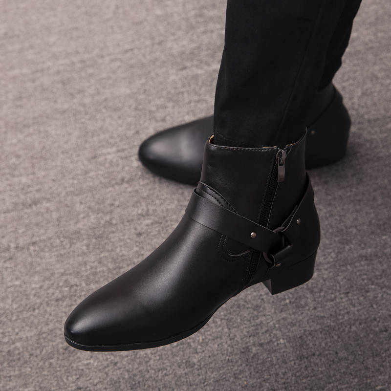 Новые мужские ботинки из искус – обзор и цена Mens Fashion Dress Shoes