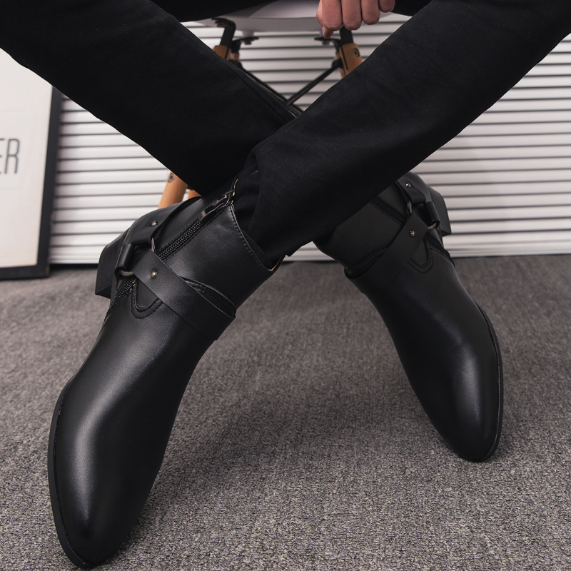 Новые мужские ботинки из искус – обзор и цена Mens Fashion Dress Shoes