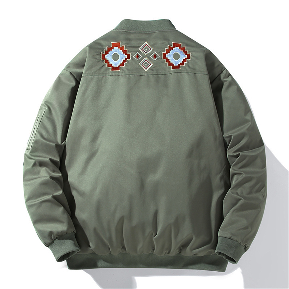 Мужская зимняя куртка-бомбер с – обзор и цена Mens Fashion Bomber Jacket