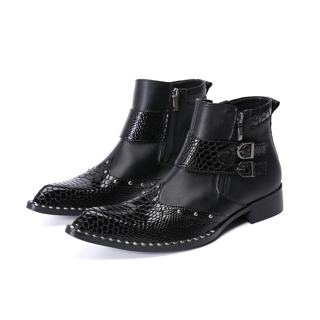 Модные мужские ботинки с закле – обзор и цена Mens Fashion Dress Shoes