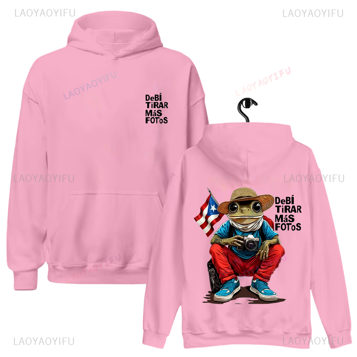 Пуловер с принтом Bad Bunny Al – обзор и цена Men'S Fashion For 70 Year Old