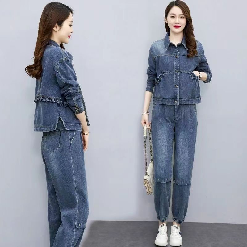 Женские джинсовые костюмы 2024 – обзор и цена Denim Jacket Vintage