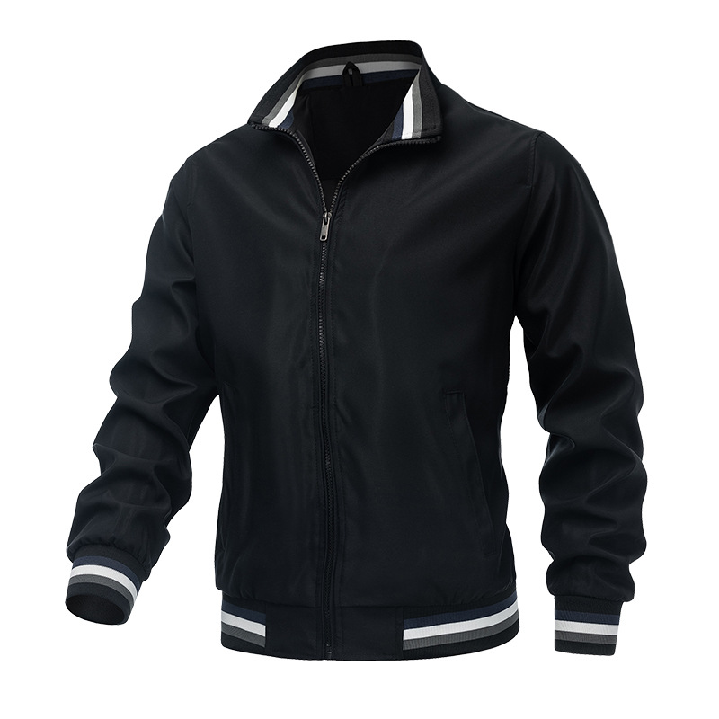 Весенне-осенняя куртка-бомбер, – обзор и цена Mens Fashion Bomber Jacket
