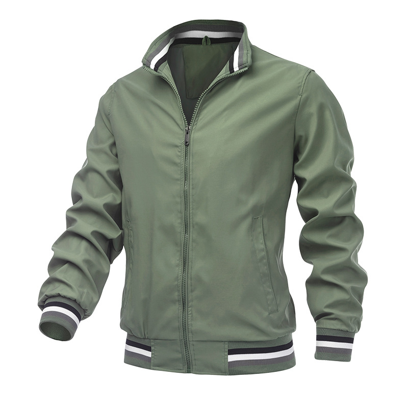 Весенне-осенняя куртка-бомбер, – обзор и цена Mens Fashion Bomber Jacket