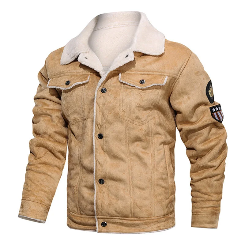 Зимняя мужская куртка-бомбер,  – обзор и цена Mens Fashion Bomber Jacket