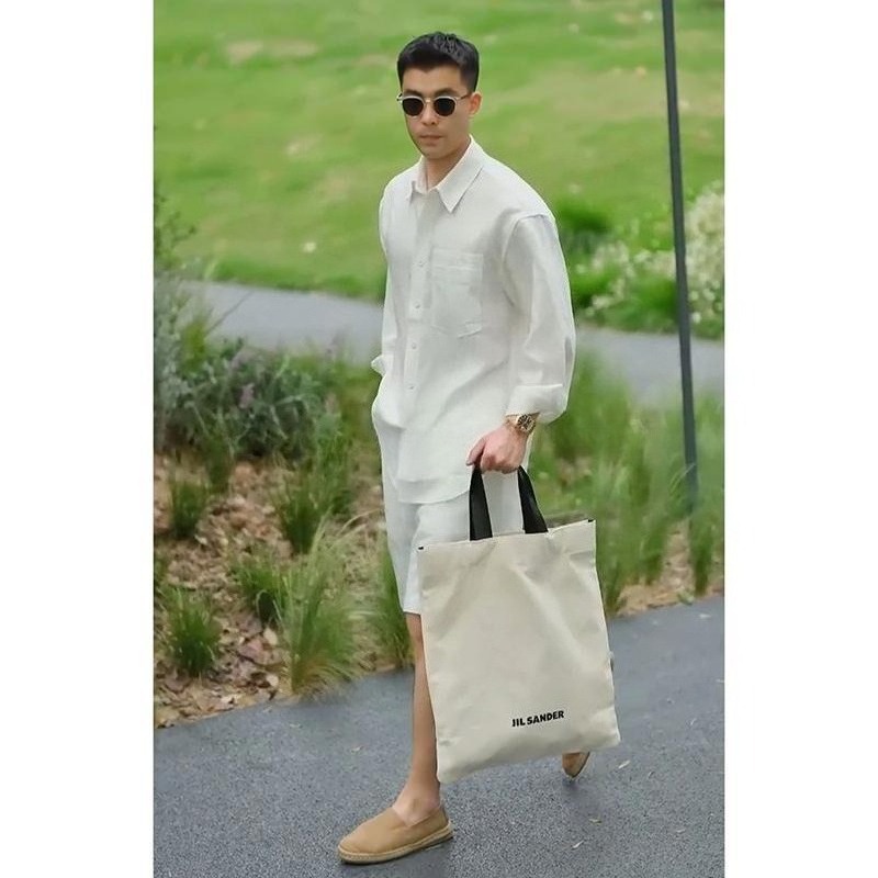 Летний повседневный комплект:  – обзор и цена Linen Shirt Summer