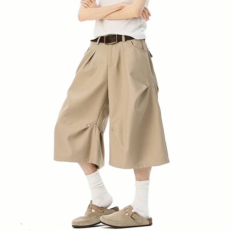 Минималистичные мужские шорты  – обзор и цена Men'S Fashion Khaki Pants