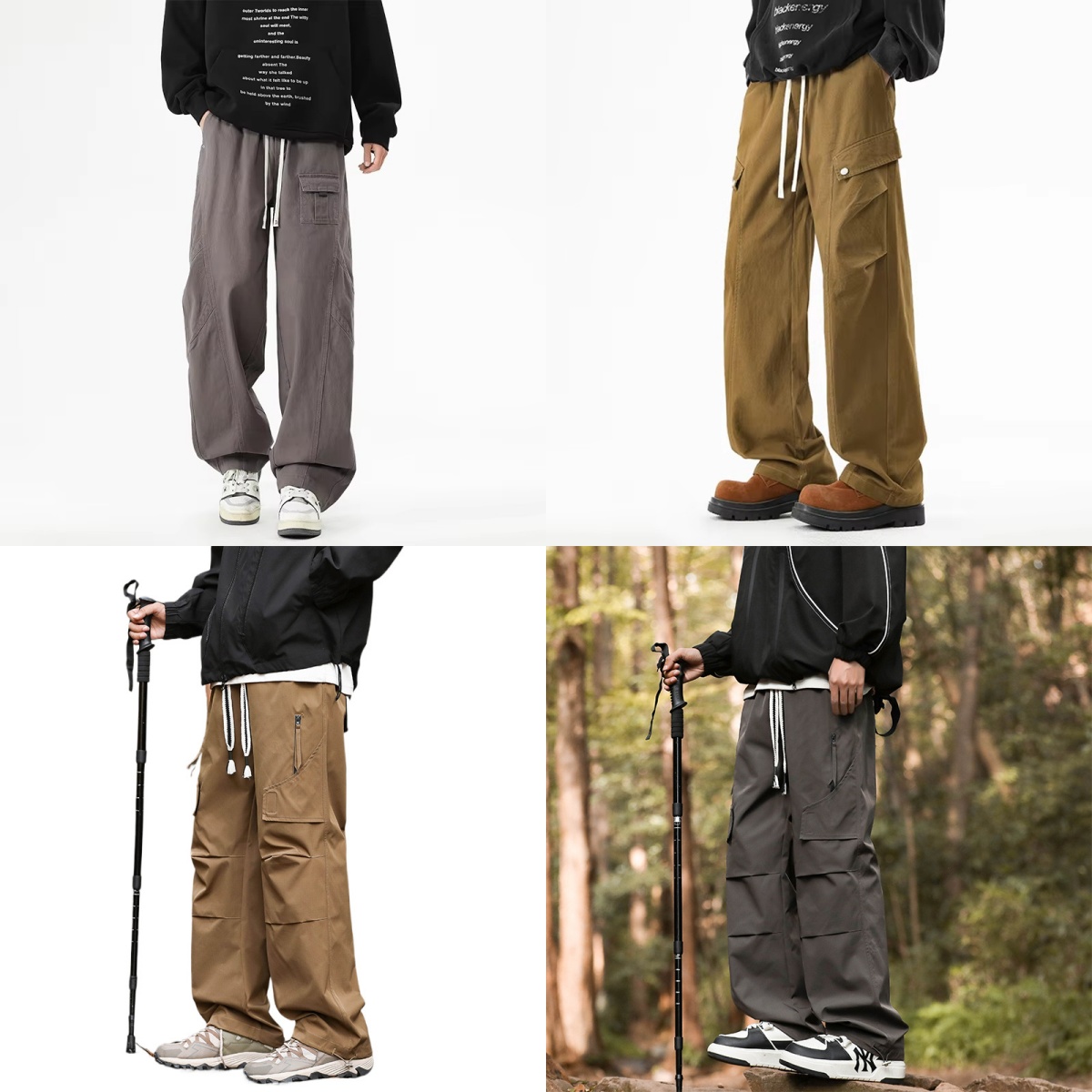 2025 Новые хлопковые мужские б – обзор и цена Men'S Fashion Khaki Pants