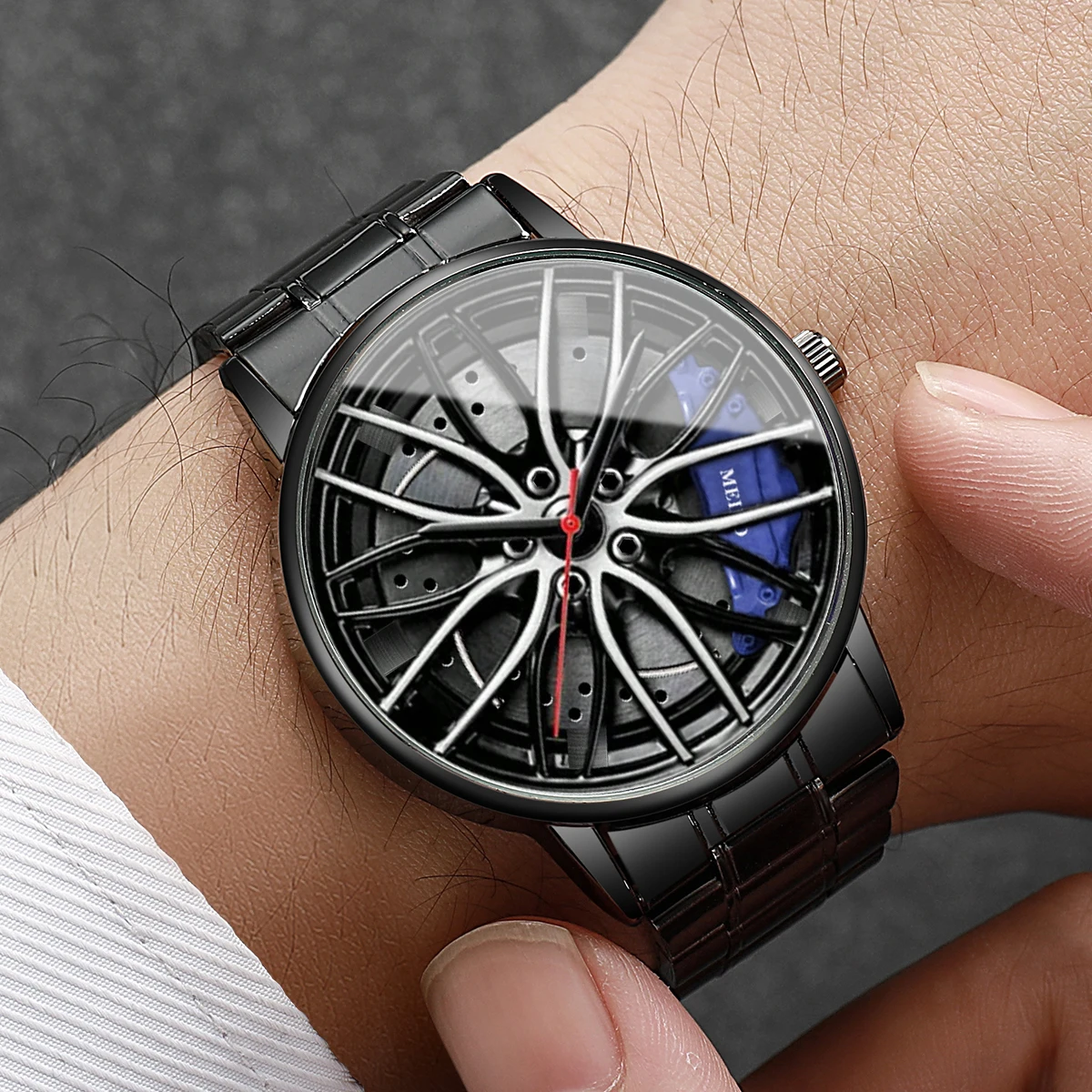 1 шт. Surprise Mystery Watch с – обзор и цена Mens Fashion Watch