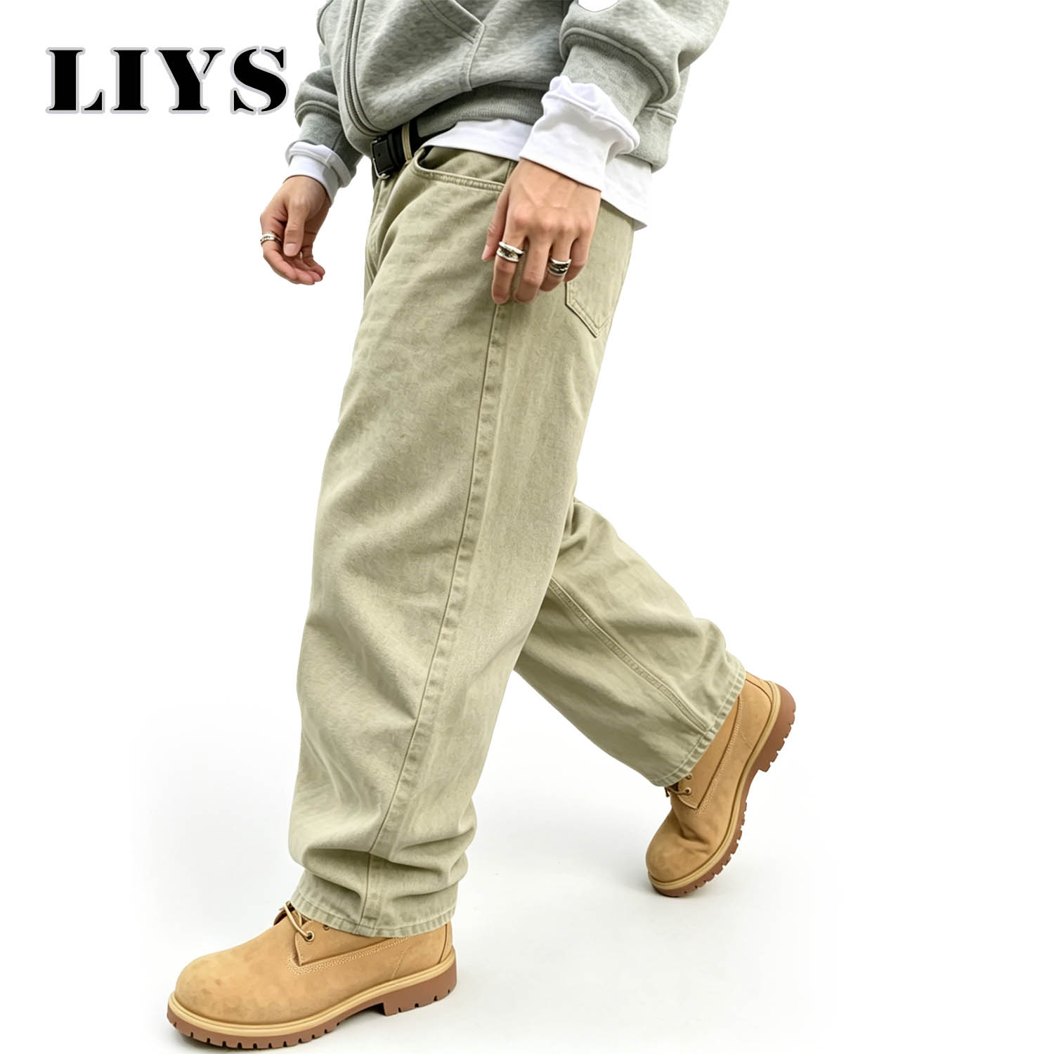 Мужские джинсы LIYS в американ – обзор и цена Men'S Fashion Khaki Pants